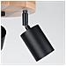 Lampada A Soffitto Verdo 3p Nero Sl. 1292 - Scandinavo Lampade Da Soffitto Legno Nero 17x33x33 Cm - Foto miniatura 4