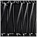 Set Di 2 Vasi Per Piante Chelone Rattan Sintetico 26/34 Cm Nero - Foto miniatura 7