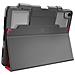 Custodia Per Ipad Pro 11'' 2018 Folio Stand Dux Plus Con Portapennino, Rosso - Foto miniatura 8
