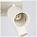 Lampada Da Soffitto Karbon 4 Beige Sl. 1602 - Minimalista Lampada Da Soffitto Beige 16.5x25x25 Cm - Foto miniatura 6