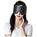 Maschera Da Sonno In Seta Di Gelso 100% Per Donna Uomo, Maschera Per Occhi In Seta Per Dormire Darkgrey - Foto miniatura 3
