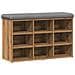 Scarpiera Rovere Artigianale 82x32x50 Cm In Legno Multistrato - Foto miniatura 2