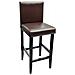 Sgabelli Da Bar 4 Pz Marrone Scuro In Similpelle - Foto miniatura 3