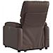 Poltrona Alzapersona Reclinabile Massaggio Marrone Similpelle - Foto miniatura 5