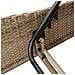 Lettino Prendisole con Cuscini Beige 114x205x73 cm Polyrattan - Foto miniatura 9