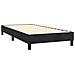 Letto a Molle con Materasso e LED Nero 90x200 cm in Velluto - Foto miniatura 5