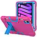 Custodia Per Ipad Mini 6 8.3"" Con Supporto E Alloggiamento Per Stilo Rosa - Foto miniatura 2