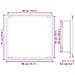 Specchio da Bagno LED Grigio Sonoma 40x8.5x37 cm Legno Ingegnerizzato - Foto miniatura 7