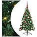 Albero di Natale artificiale con luci integrate Verde 120 cm - Foto miniatura 1