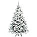 Albero di Natale artificiale con 300 LED Bianco 180 cm PE e PVC - Foto miniatura 3