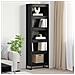 Armadio per Libri 2 pcs Rovere Nero 80 x 30 x 155 cm - Foto miniatura 2