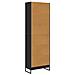 Armadio per Libri 2 pcs Rovere Nero 80 x 30 x 155 cm - Foto miniatura 7