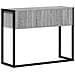 Tavolino Grigio Sonoma 100 x 36 x 75 cm Legno multistrato - Foto miniatura 7