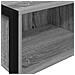 Tavolino Grigio Sonoma 100 x 36 x 75 cm Legno multistrato - Foto miniatura 8
