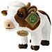 Peluche Mucca 23cm Realista Ultra Morbido In Materiale Riciclato Ecologico, Bianco - Foto miniatura 1