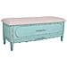 Panchina In Legno Blu 120x43x48 - Foto miniatura 1