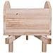 Carrello Portafiori In Legno Marrone 48x19,1x22,4h - Foto miniatura 6