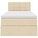 Letto con contenitore e materasso Crema 90 x 190 cm - Foto miniatura 7