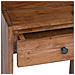 Comodino Marrone 63 x 30 x 79 cm Legno di Mogano Massello - Foto miniatura 8