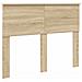 Struttura del letto con testiera Rovere Sonoma 137 x 203 cm - Foto miniatura 6