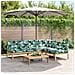 Set Divani Pallet Giardino 4pz Cuscini Legno Massello Acacia - Foto miniatura 2
