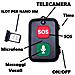 Sos Anziani Localizzatore Gps Con Telecamera Sensore Anticaduta Impermeabile Ip67 Chiamate Bidirezionali Geo-recinzione Promemoria Farmaci Inclusa App Di Tracciamento (sos Cam) - Foto miniatura 3