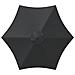 Parasol da Giardino con Luci LED 230 x 230 cm Poliestere - Foto miniatura 8