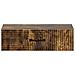 Tavolino da Parete Laterale Rovere Fumo 59 x 34,5 x 17 cm - Foto miniatura 4