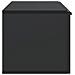 Mobile Porta TV da Muro Montaggio a parete Nero 98 x 31 x 30 cm - Foto miniatura 5