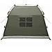 Tenda istantanea resistente all'acqua 2 persona Verde militare - Foto miniatura 5