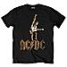 Ac / Dc - Angus Statue Black (T-Shirt Unisex Tg. L)  - Foto miniatura 1