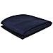 Fodera Per Divano In Micro-camoscio Blu Marino 140 X 210 Cm - Foto miniatura 2