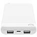 Lightning Pocket Power Bank Batteria Esterna con Connettore, 10000 mAh, Sicurezza Certificata, per iPhone Xs, Xs Max, Xr, X, 8, 7, 6, 5 e iPad, Bianco - Foto miniatura 1