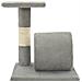 Albero Per Gatti Con Tiragraffi In Sisal 65 Cm Grigio - Foto miniatura 5