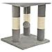 Albero Per Gatti Con Tiragraffi In Sisal 65 Cm Grigio - Foto miniatura 7