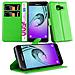 Custodia Compatibile Con Samsung Galaxy A3 2016 In Verde Menta - Coperchio Protettiva Con Chiusura Magnetica, Funzione Stand E Tasca Per Le Carte - Foto miniatura 1