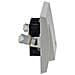 Pulsante Delphi Textfeld Campanello Bianco Up Adatto Per Interruttori Multipli Prese Usb - Foto miniatura 3