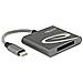 Lettore Di Schede Antracite Usb 3.0 (3.1 Gn 1) Typec - Foto miniatura 1