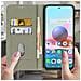 Custodia Per Xiaomi Redmi Note 10 Copertina Portacarte Funzione Supporto - Foto miniatura 4