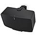 Supporto Da Parete Flexson Per Sonos Five / play: 5 Nero - Foto miniatura 13