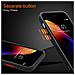Custodia Compatibile Con Apple Iphone 6/6s 7/7s 8/8s In Nero Opaco - Bottoni Rossi - Coperchio Protettivo Ibrido Con Interno In Silicone Tpu E Retro In Plastica Opaca - Foto miniatura 6