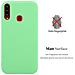 Custodia Compatibile Con Samsung Galaxy A20s In Candy Pastello Verde - Coperchio Protettivo In Silicone Tpu Flessibile - Foto miniatura 3