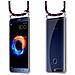 Catena Di Telefoni Cellulari Compatibile Con Honor 8 Pro In Blu Rosso Bianco À Pois - Coperchio Protettivo In Silicone Con Anelli D'argento, Cinturino In Corda E Custodia Staccabile - Foto miniatura 7
