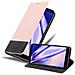 Custodia Compatibile Con Samsung Galaxy A6 Plus 2018 In Oro Rosato Nero - Coperchio Protettiva Con Chiusura Magnetica, Funzione Stand E Tasca Per Le Carte - Foto miniatura 1