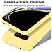 Custodia Compatibile Con Samsung Galaxy Note 9 In Liquid Giallo - Coperchio Protettivo In Silicone Tpu Flessibile - Foto miniatura 4