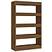 Libreria /Divisorio Rovere Marrone 80x30x135 cm in Truciolato - Foto miniatura 2