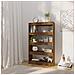 Libreria /Divisorio Rovere Marrone 80x30x135 cm in Truciolato - Foto miniatura 3