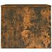 Tavolino Rovere Fumo 80x50,5x41,5 Cm In Legno Multistrato - Foto miniatura 3
