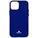 Cover Iphone 13 Mini Silicone Effetto Brillante Pearl Jelly Mercury Blu - Foto miniatura 1