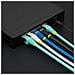 Cavo Ethernet CAT 6a - 2m - Acqua - Cavo di rete LAN Low Smoke Zero Halogen (LSZH) - 10GbE 500MHz 100W PoE++ - Filo /Cavo patch schermato S /FTP con spinotto RJ45 antigroviglio e rilievi di trazione - Foto miniatura 5